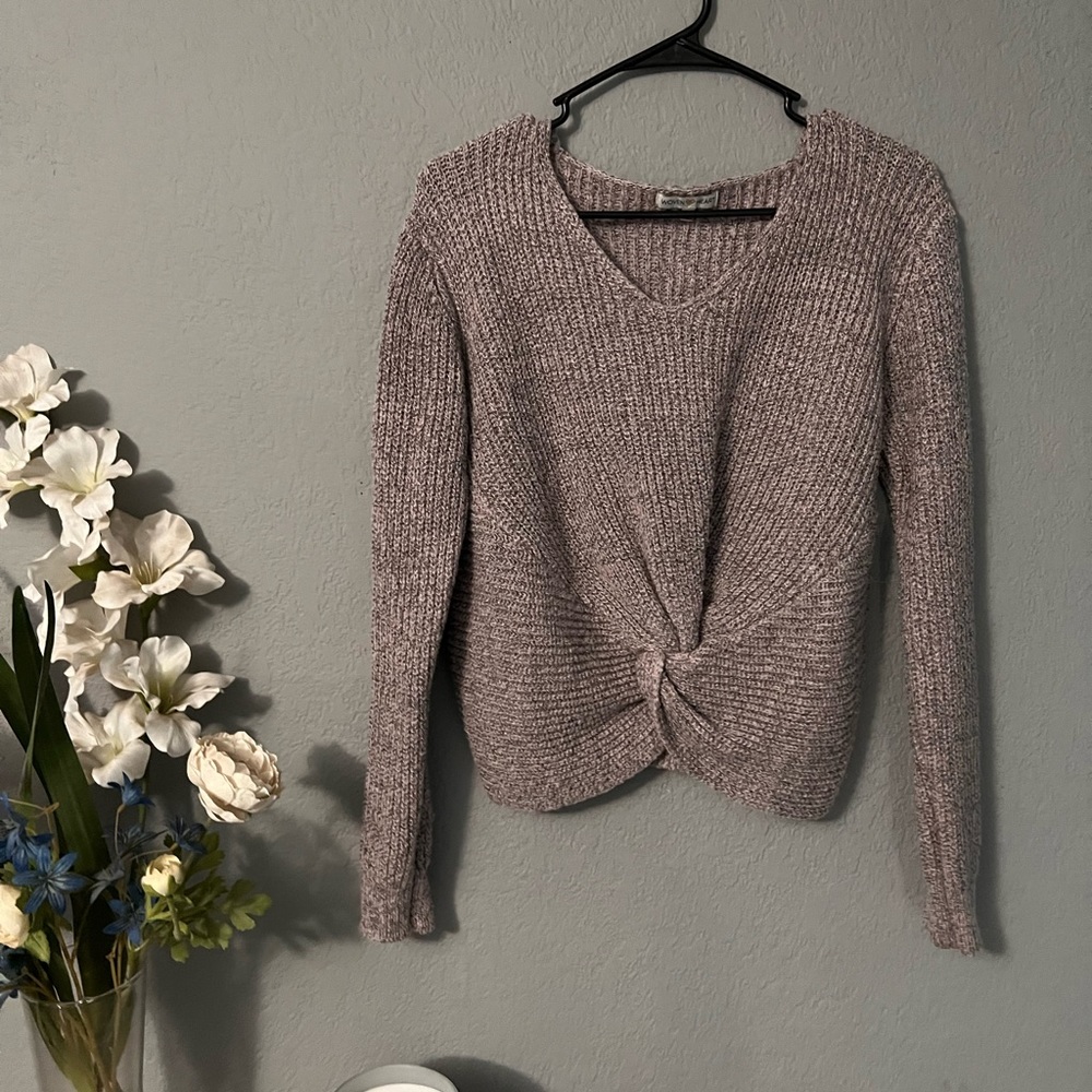 Light Purple Knit Sweater
